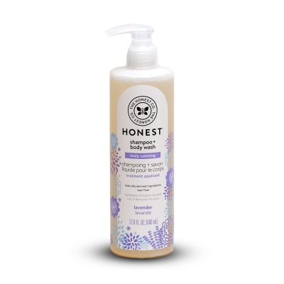 Sữa Tắm Gội Cho Bé Honest Truly Calming Shampoo & Body Wash 500ml - Hương Lavender