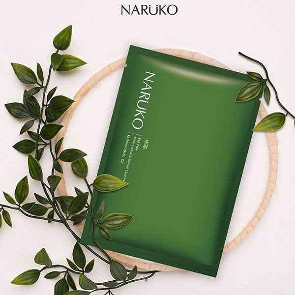 Mặt Nạ Naruko Tea Tree Shine Control Blemish Clear Mask Tinh Chất Tràm Trà