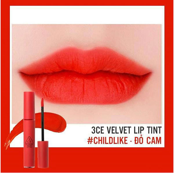 Khám Phá Son Kem Lì 3CE Velvet Lip Tint Cùng Hội Chị Em