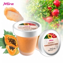 Tẩy Tế Bào Chết Mira Smooth Body Scrub Papaya & Pomegranate Seeds - Thải Độc, Cấp Ẩm Cho Da